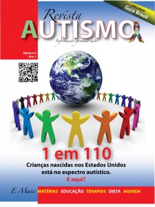 Capa da edição de lançamento da Revista Autismo, a número zero, de setembro/2010